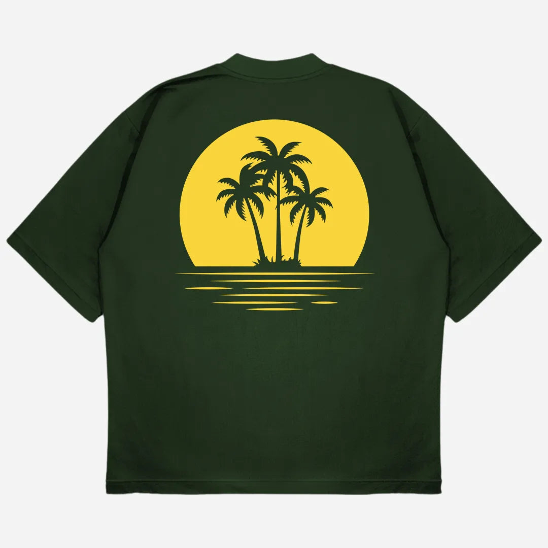 Beach Drop Shoulder T-Shirt