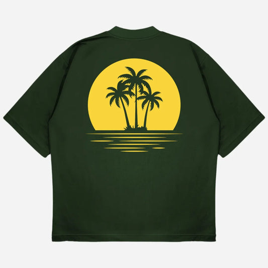 Beach Drop Shoulder T-Shirt
