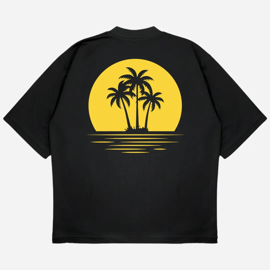 Beach Drop Shoulder T-Shirt