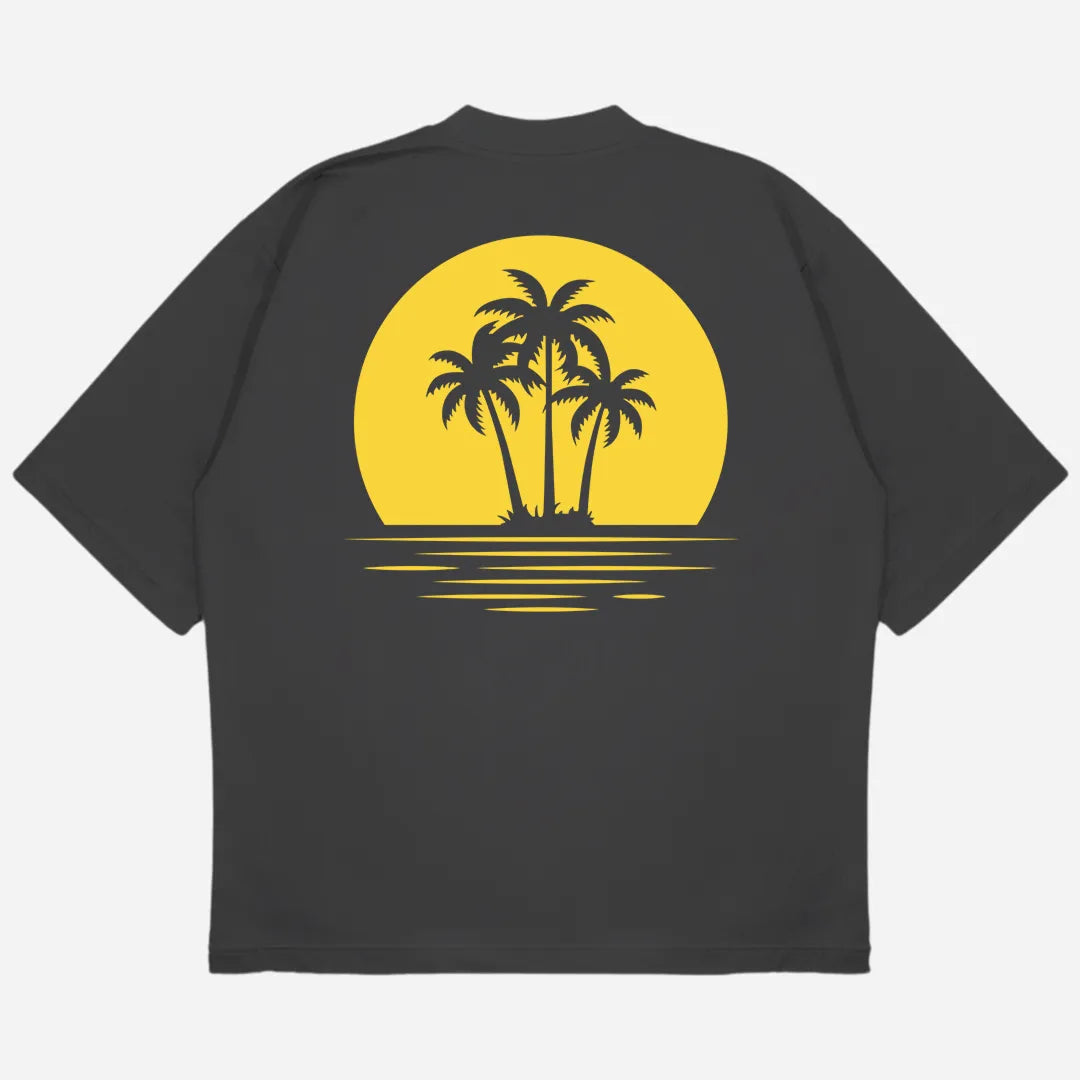 Beach Drop Shoulder T-Shirt