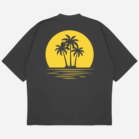 Beach Drop Shoulder T-Shirt