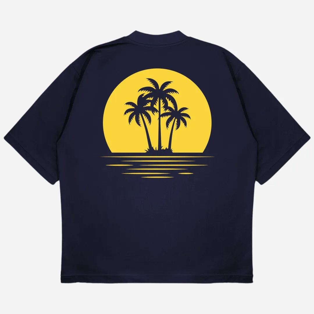 Beach Drop Shoulder T-Shirt