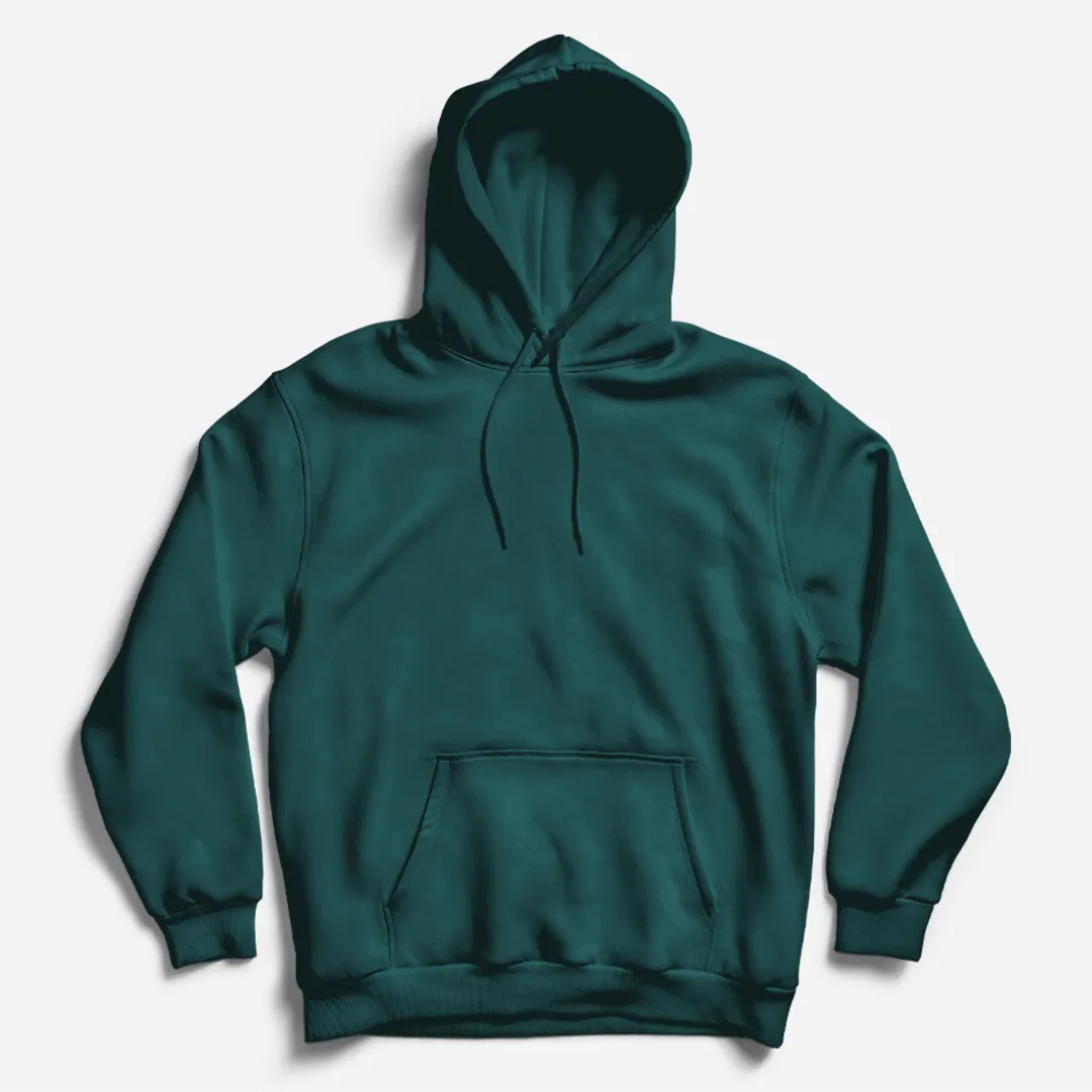 Bottle Green Pullover Hoodie