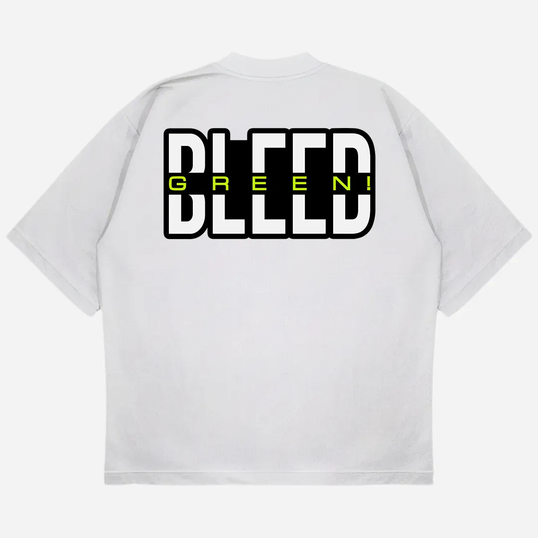 Bleed Green Drop Shoulder T-Shirt