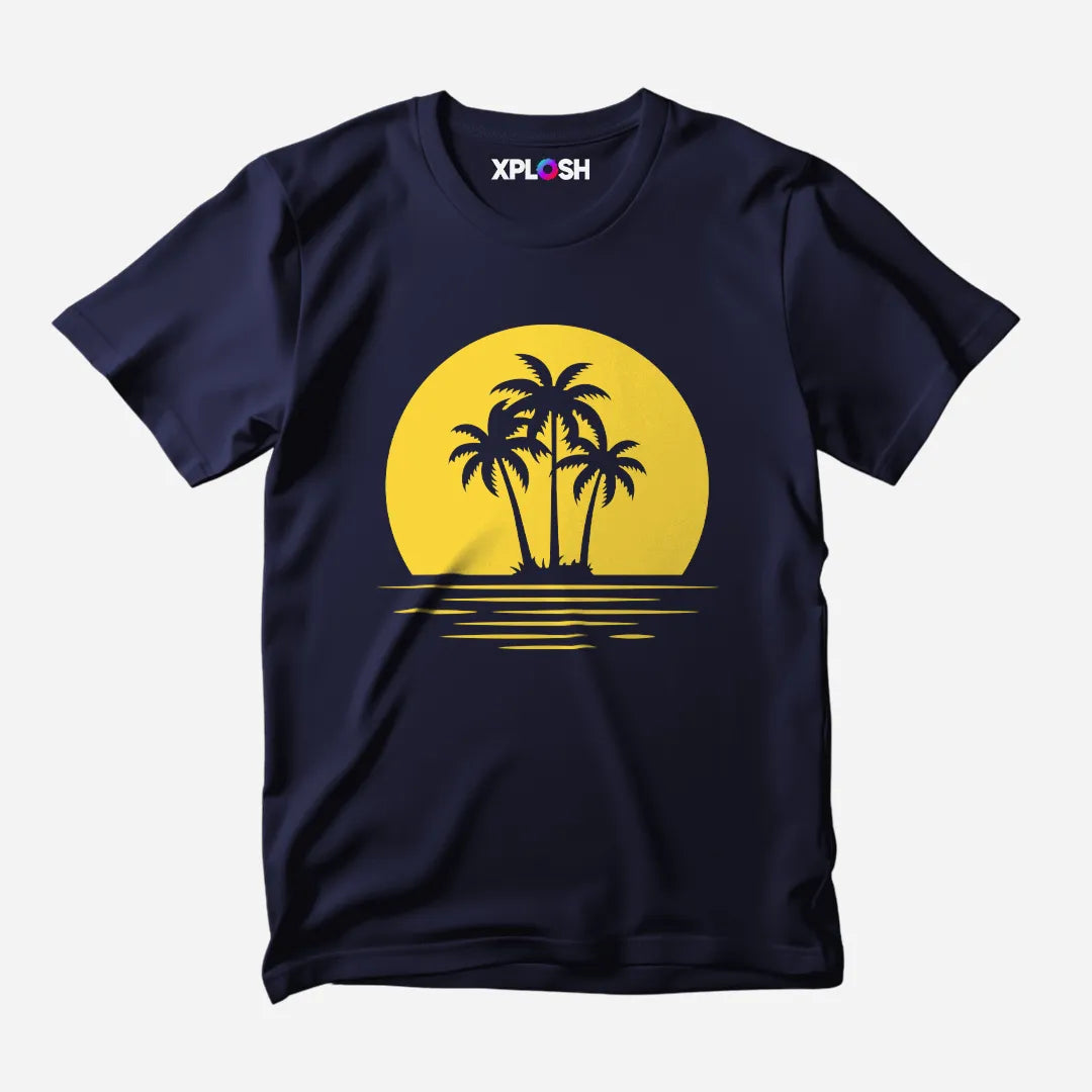 Beach Half Sleeve T-Shirt