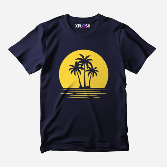 Beach Half Sleeve T-Shirt