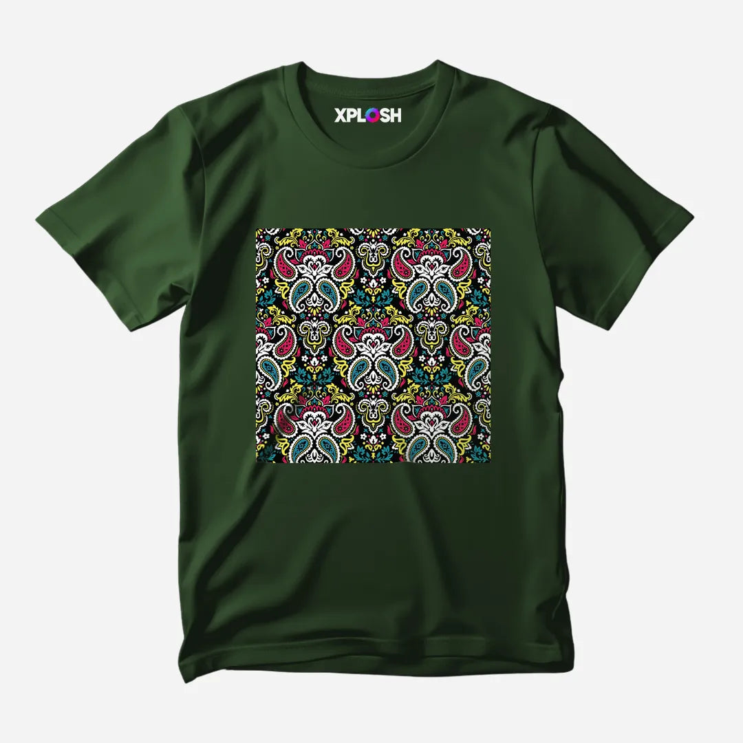 Boteh Half Sleeve T-Shirt