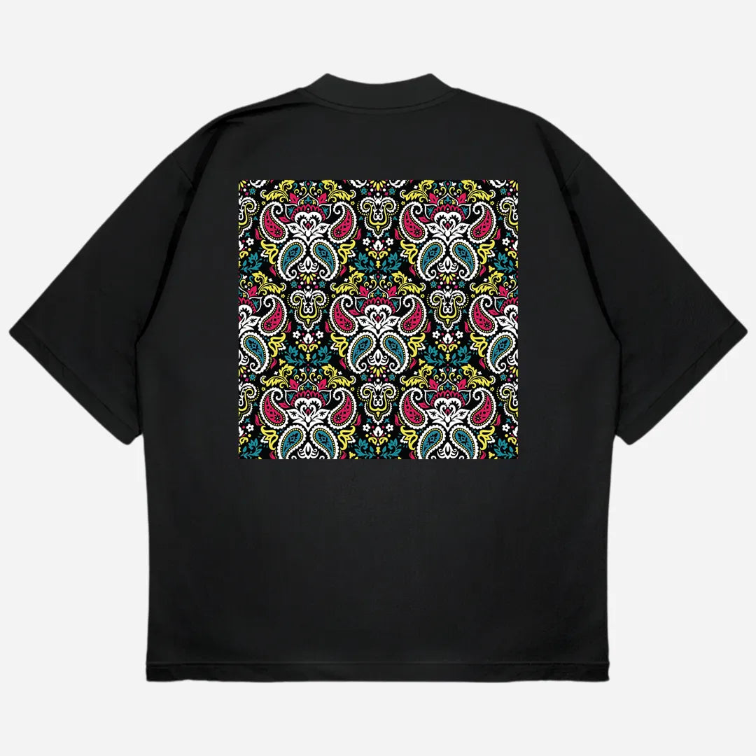 Boteh Drop Shoulder T-Shirt