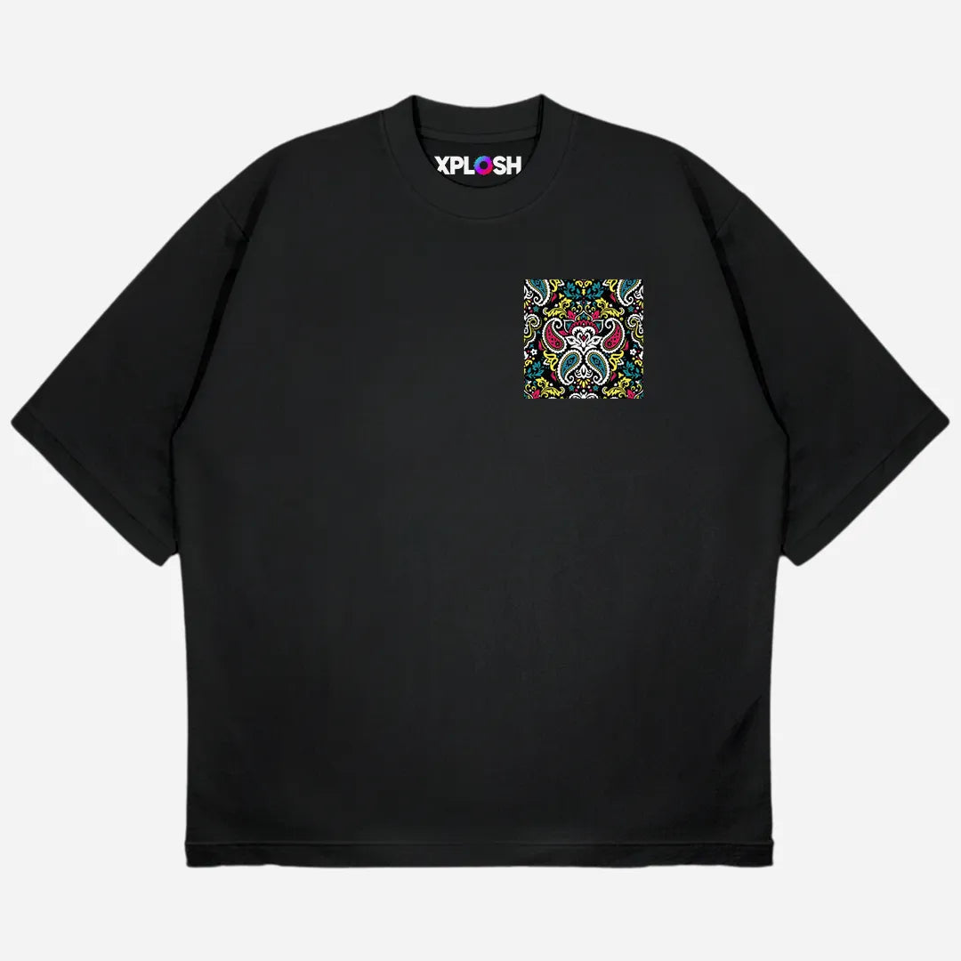 Boteh Drop Shoulder T-Shirt