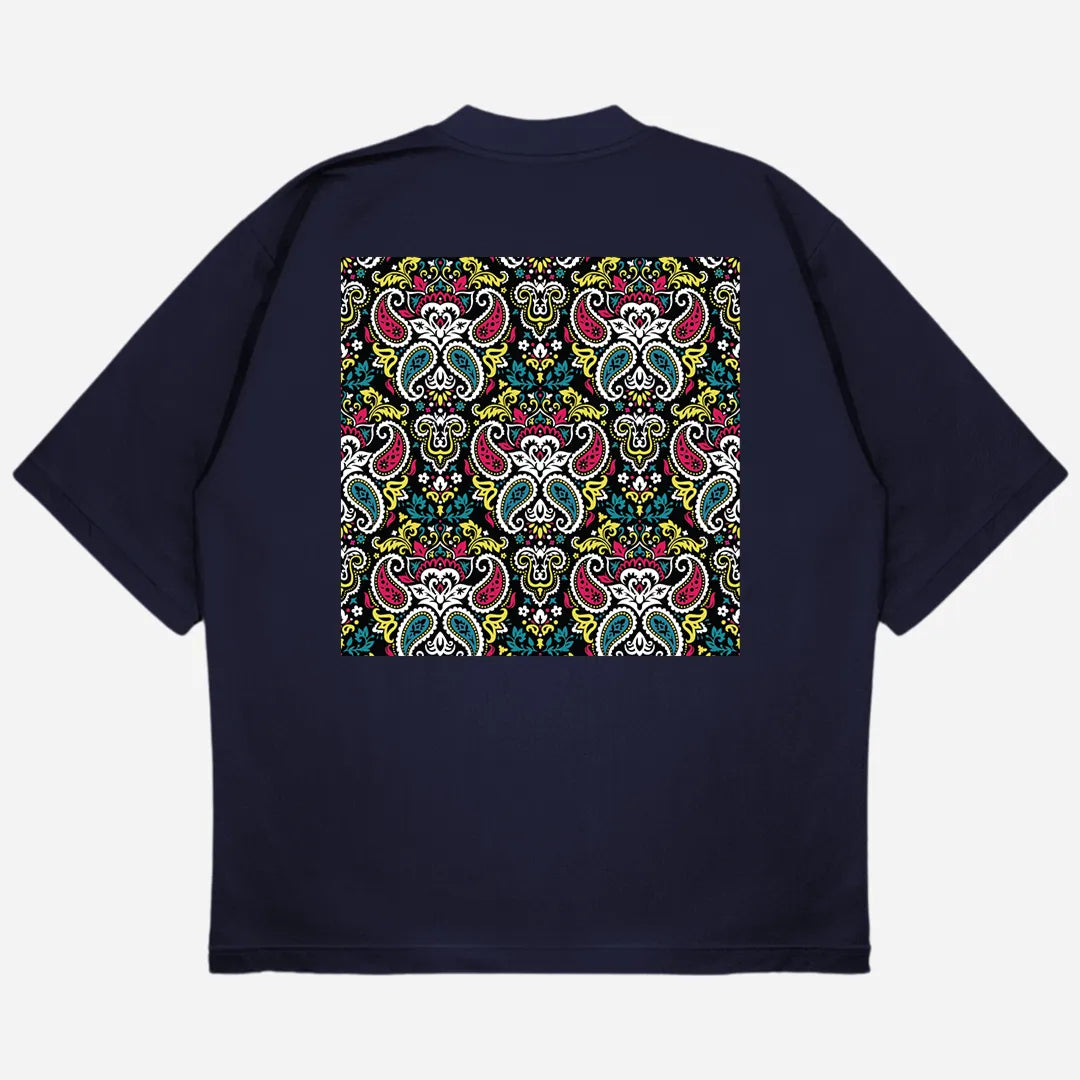 Boteh Drop Shoulder T-Shirt