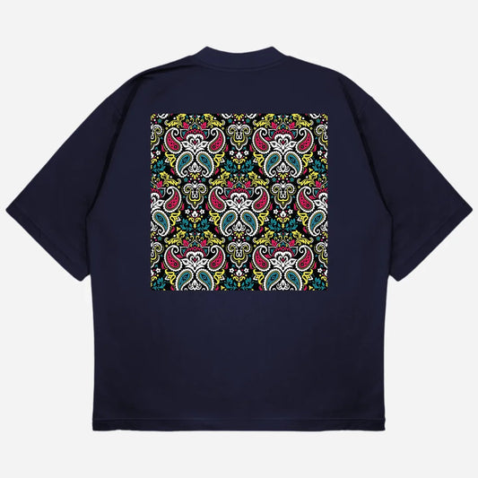 Boteh Drop Shoulder T-Shirt