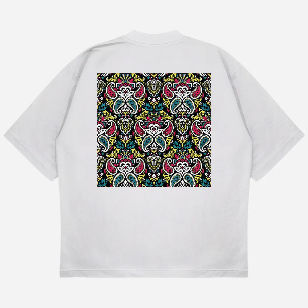 Boteh Drop Shoulder T-Shirt