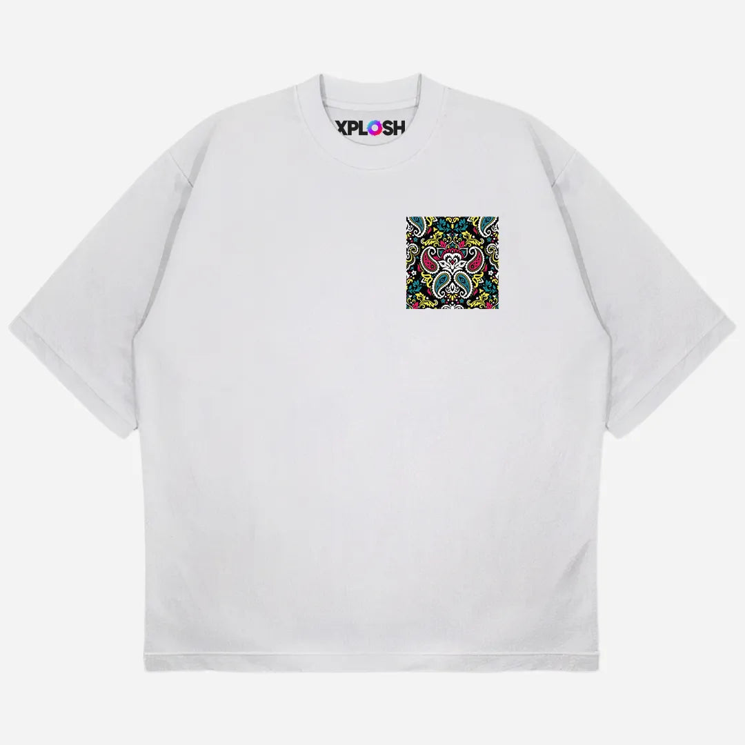 Boteh Drop Shoulder T-Shirt