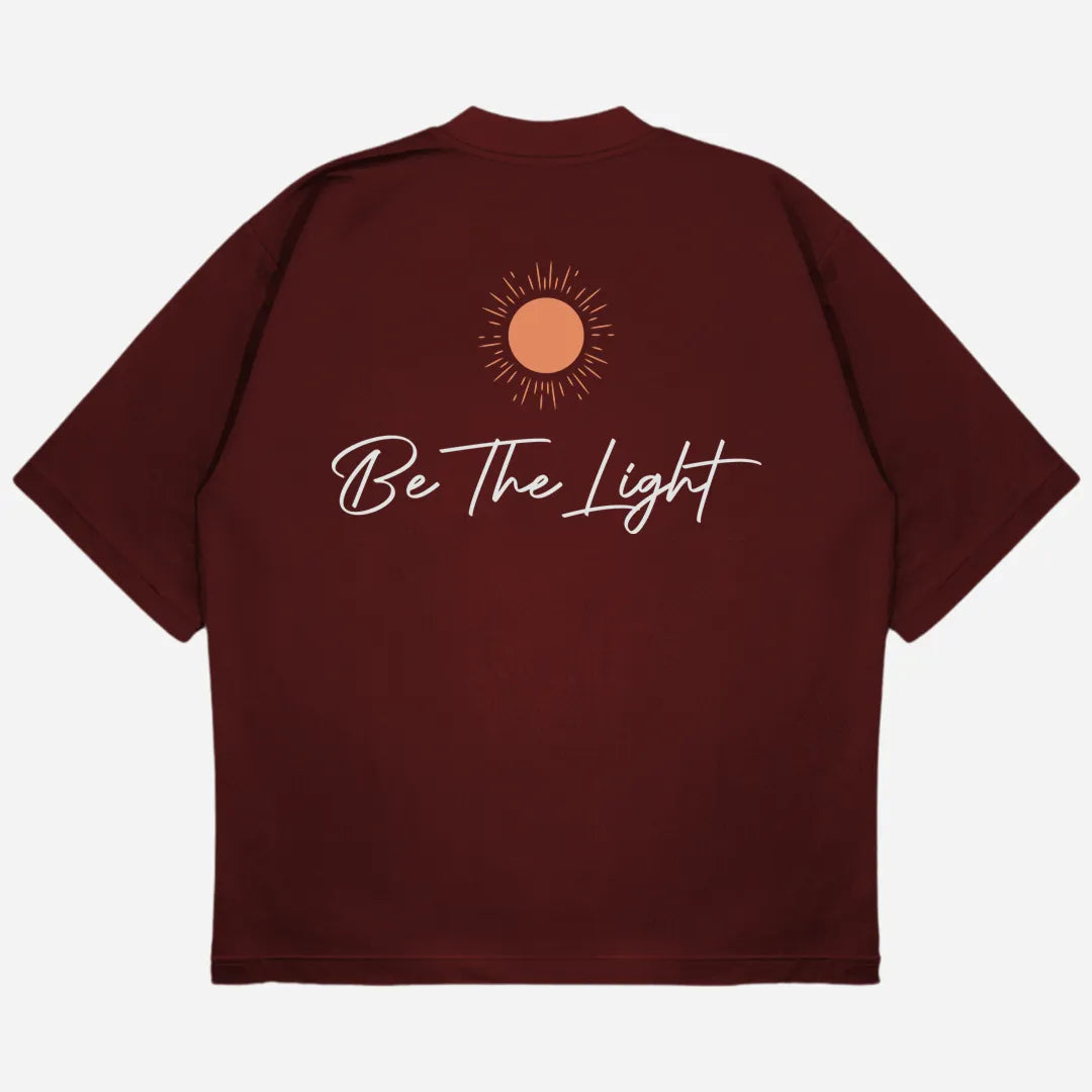 Be The Light Drop Shoulder T-Shirt