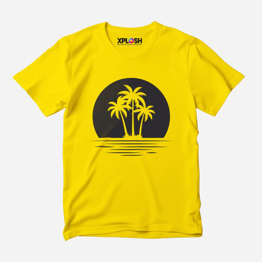 Beach Half Sleeve T-Shirt