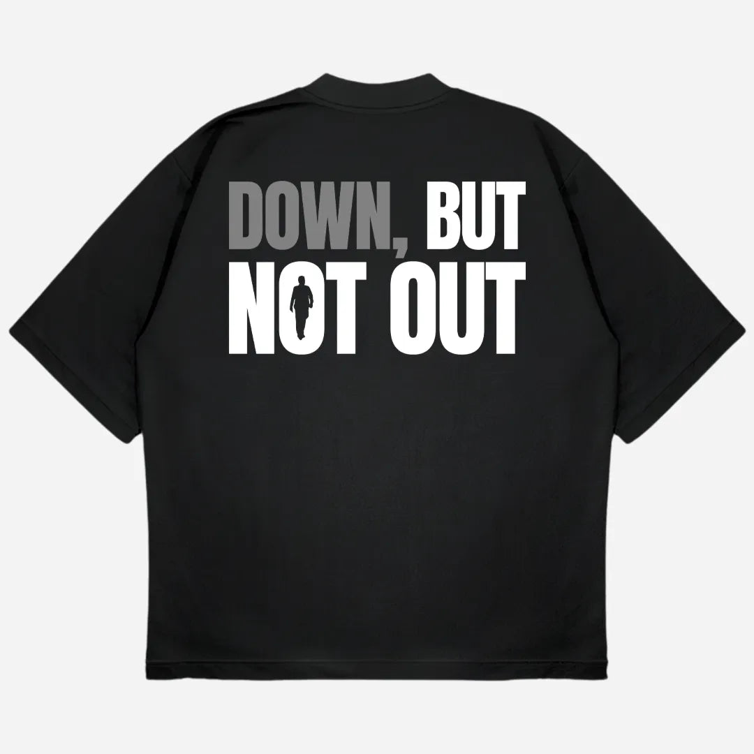 Down But Not Out Drop Shoulder T-Shirt