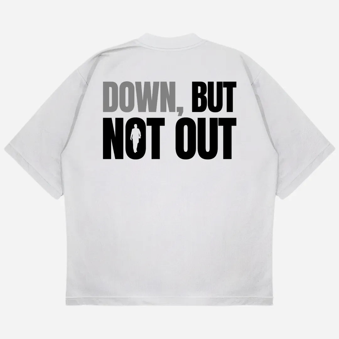 Down But Not Out Drop Shoulder T-Shirt