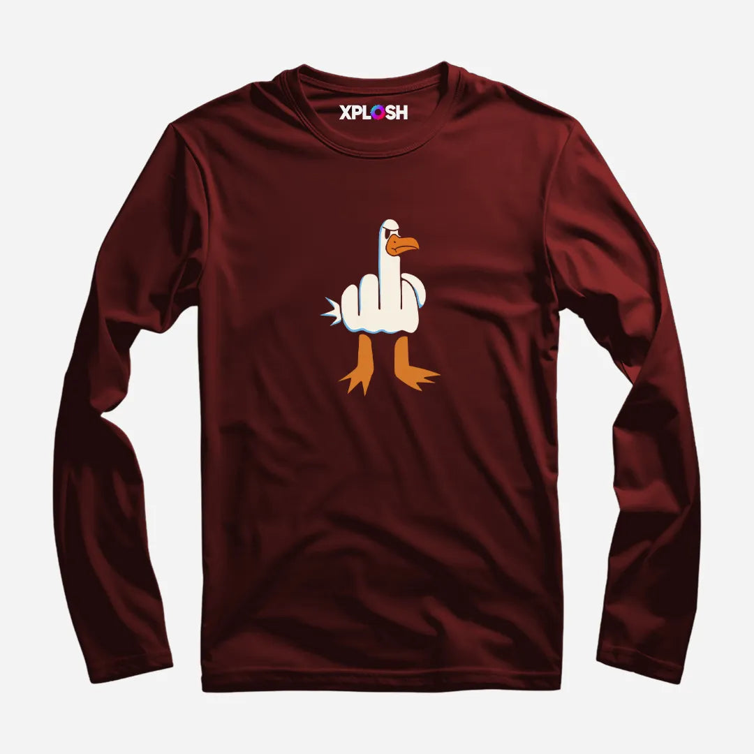 Duck U Full Sleeve T-Shirt