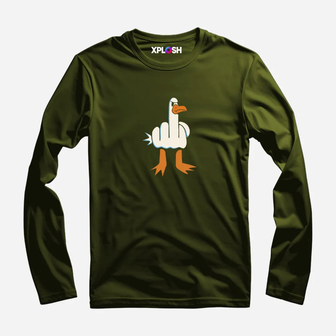 Duck U Full Sleeve T-Shirt