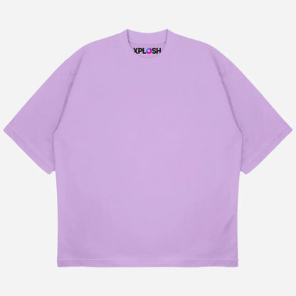 Lilac Drop Shoulder T-Shirt