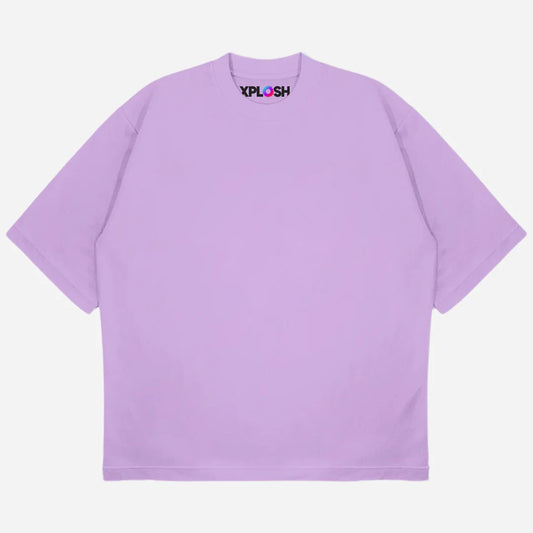 Lilac Drop Shoulder T-Shirt