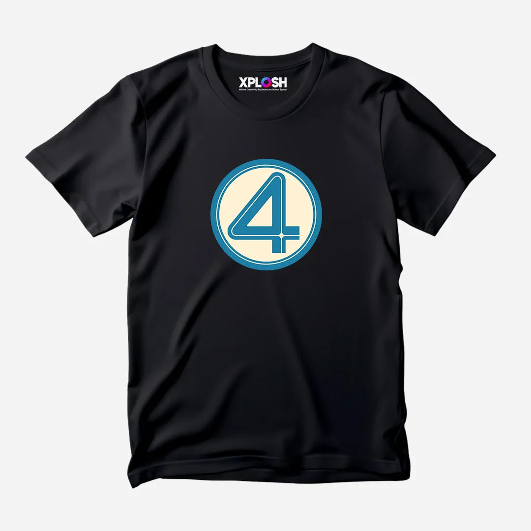 Fantastic 4 Half Sleeve T-Shirt