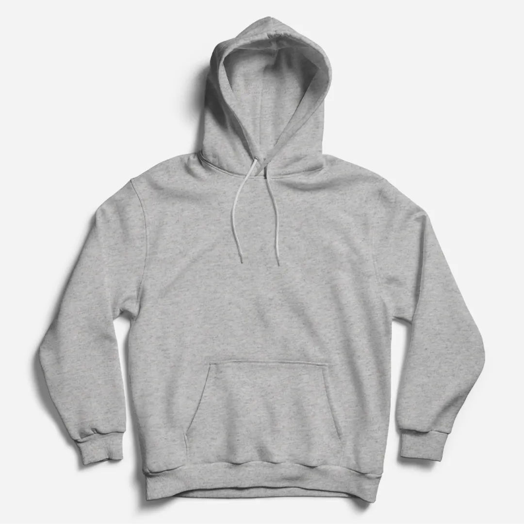 Heather Gray Pullover Hoodie