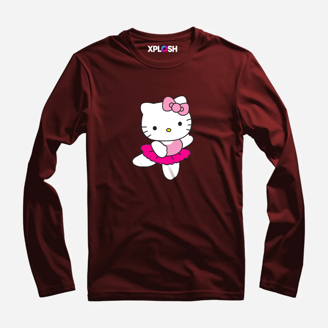 Hello Kitty Full Sleeve T-Shirt