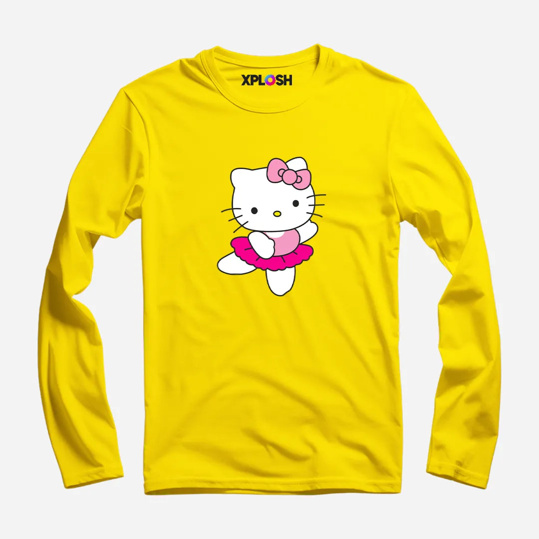 Hello Kitty Full Sleeve T-Shirt
