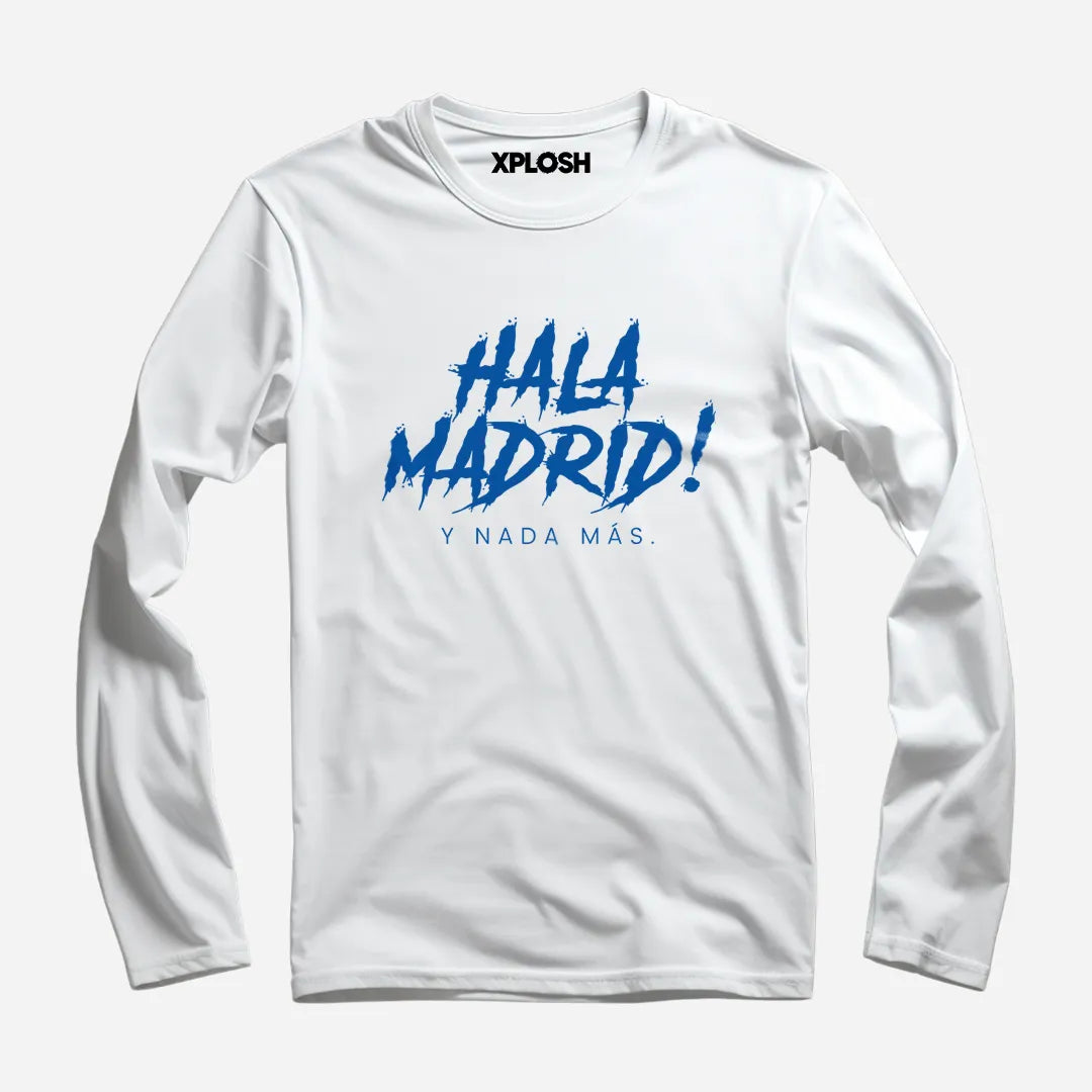Hala Madrid Full Sleeve T-Shirt
