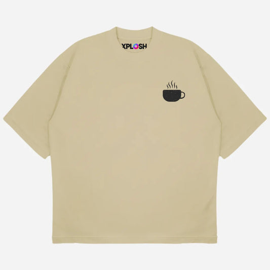 Ideas After Coffee Drop Shoulder T-Shirt