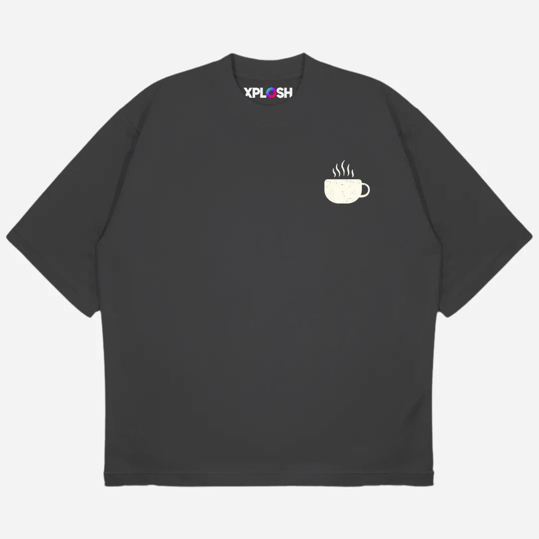 Ideas After Coffee Drop Shoulder T-Shirt