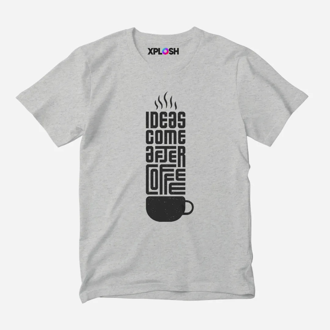 Ideas After Coffee Half Sleeve T-Shirt