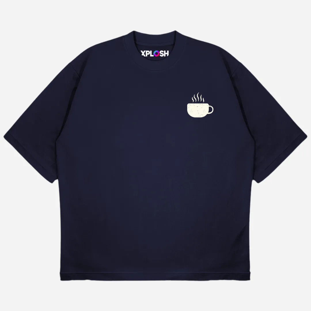 Ideas After Coffee Drop Shoulder T-Shirt