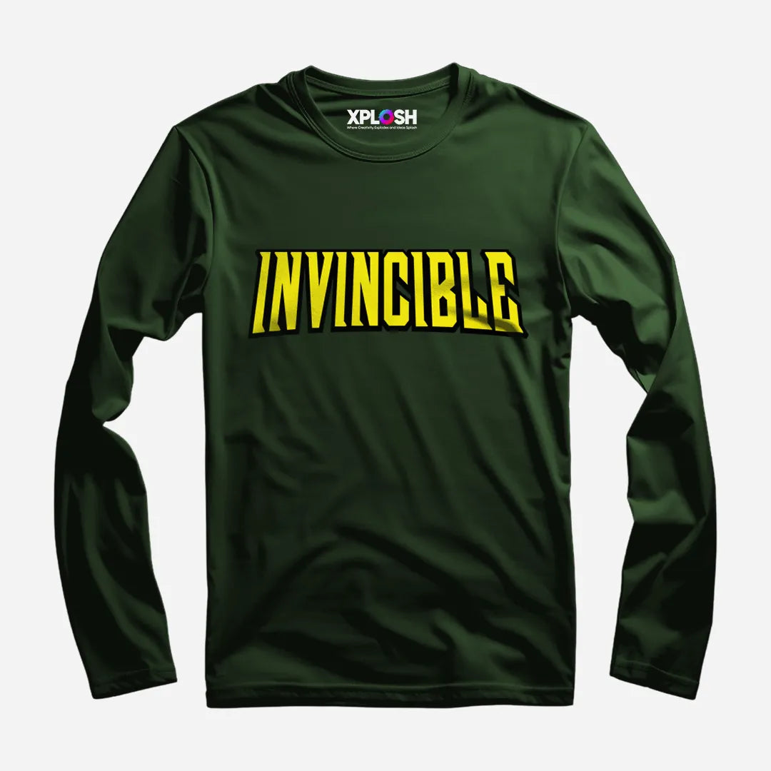 Invincible Full Sleeve T-Shirt