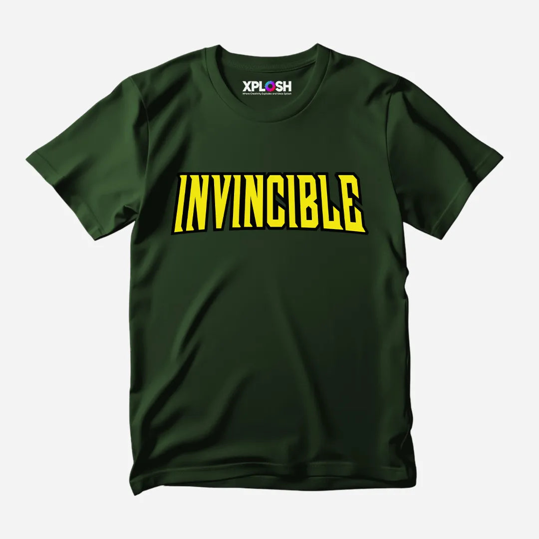 Invincible Half Sleeve T-Shirt