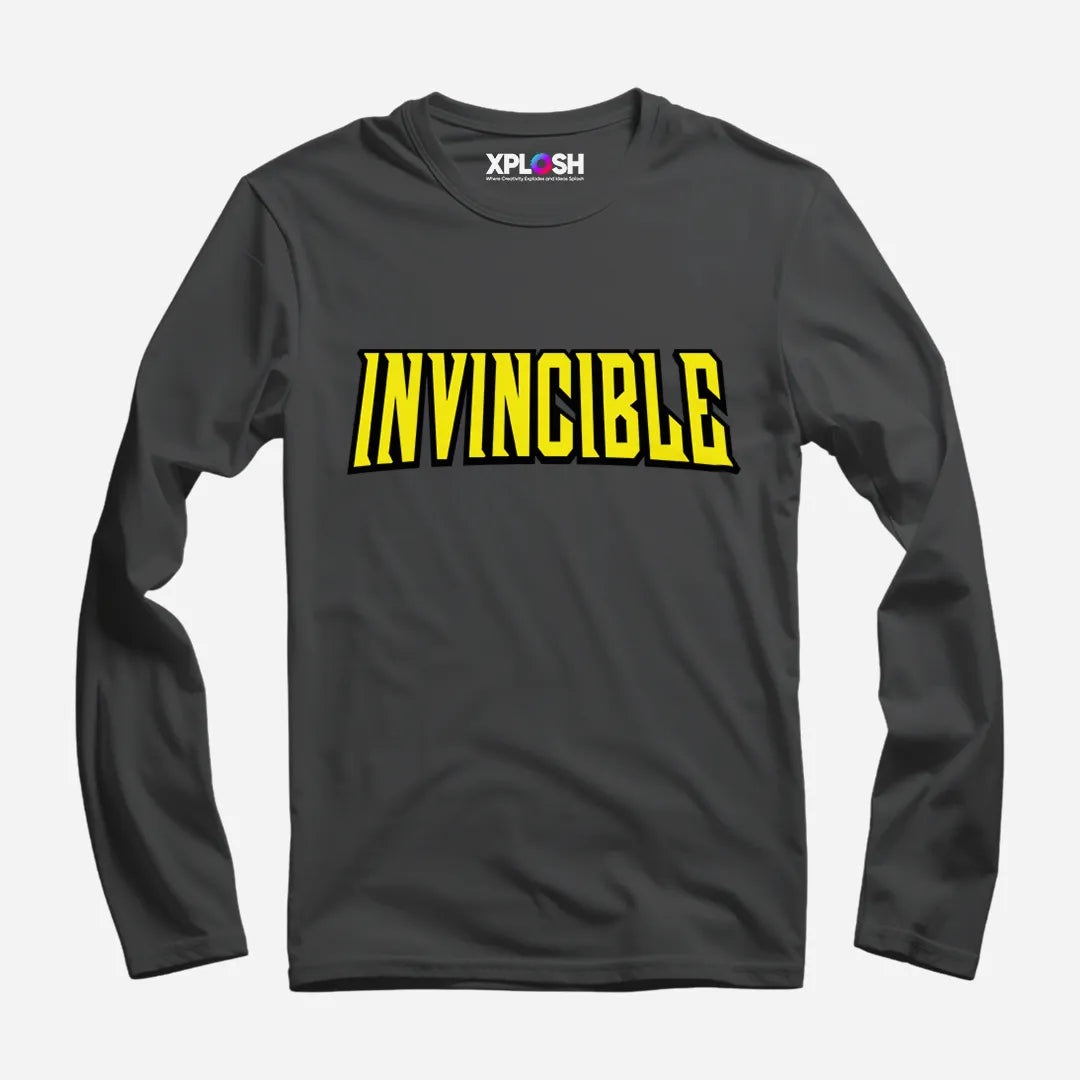 Invincible Full Sleeve T-Shirt