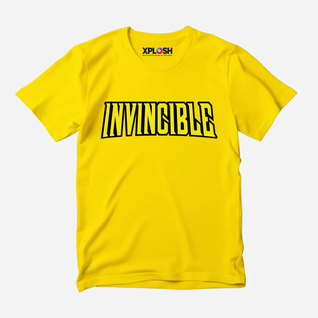 Invincible Half Sleeve T-Shirt