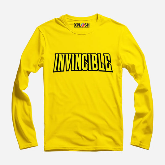 Invincible Full Sleeve T-Shirt
