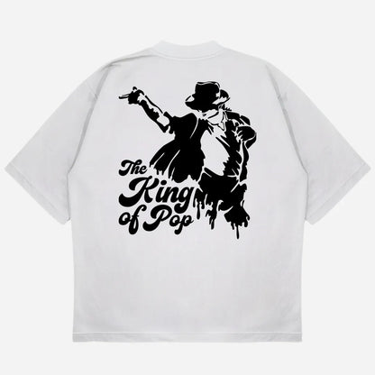 King of Pop Drop Shoulder T-Shirt