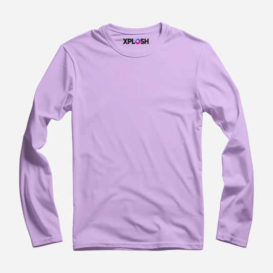 Lilac Full Sleeve T-Shirt