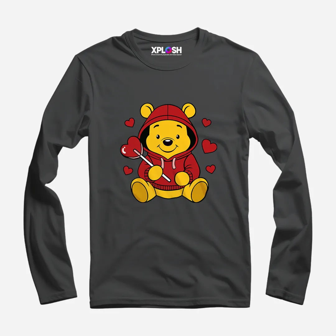 Love Pooh Full Sleeve T-Shirt
