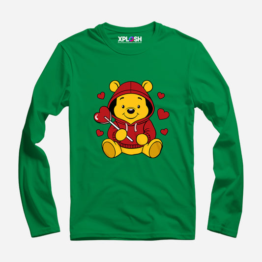 Love Pooh Full Sleeve T-Shirt