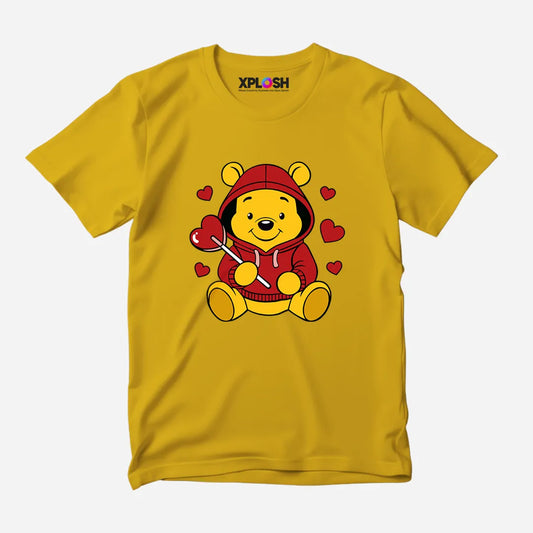 Love Pooh Half Sleeve T-Shirt