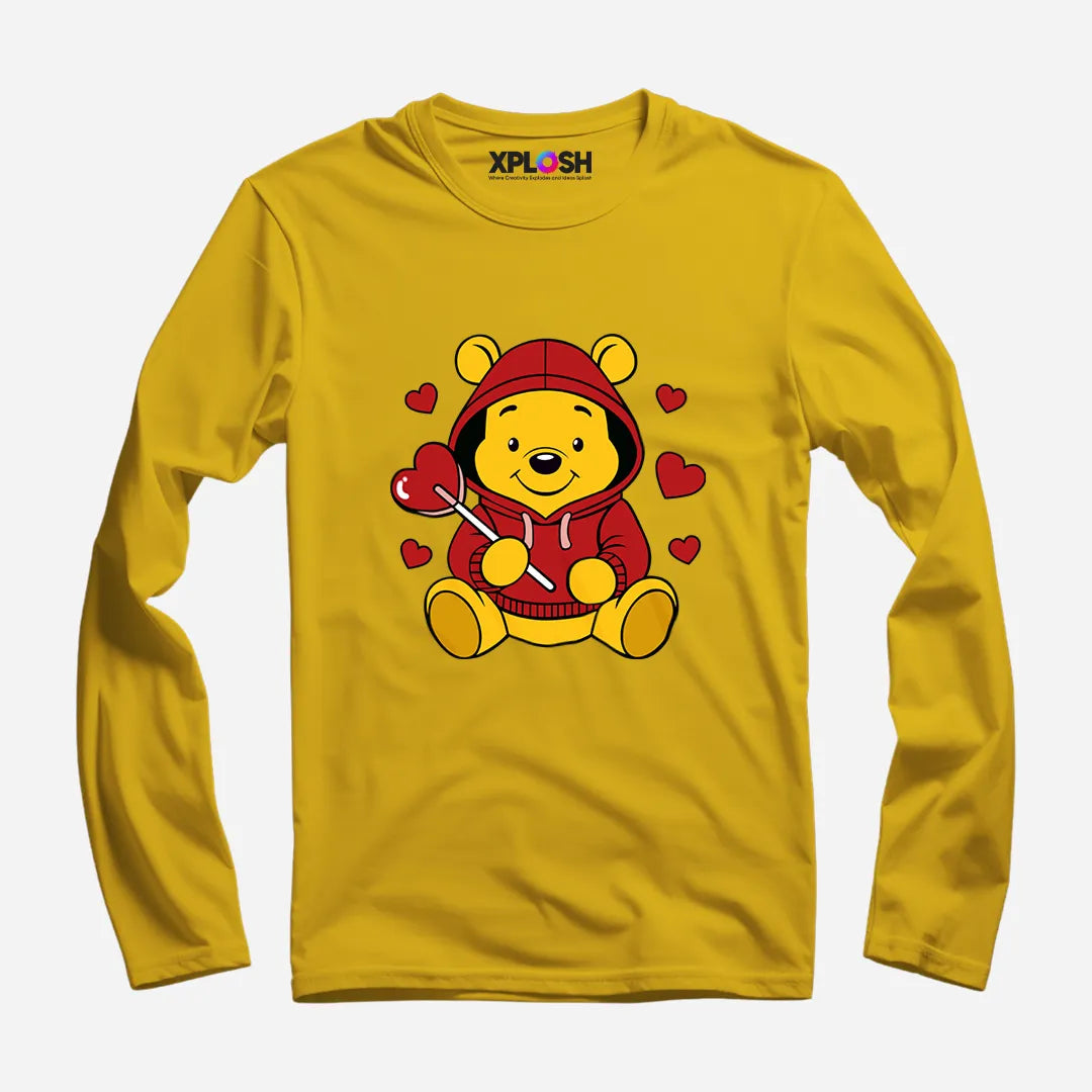 Love Pooh Full Sleeve T-Shirt