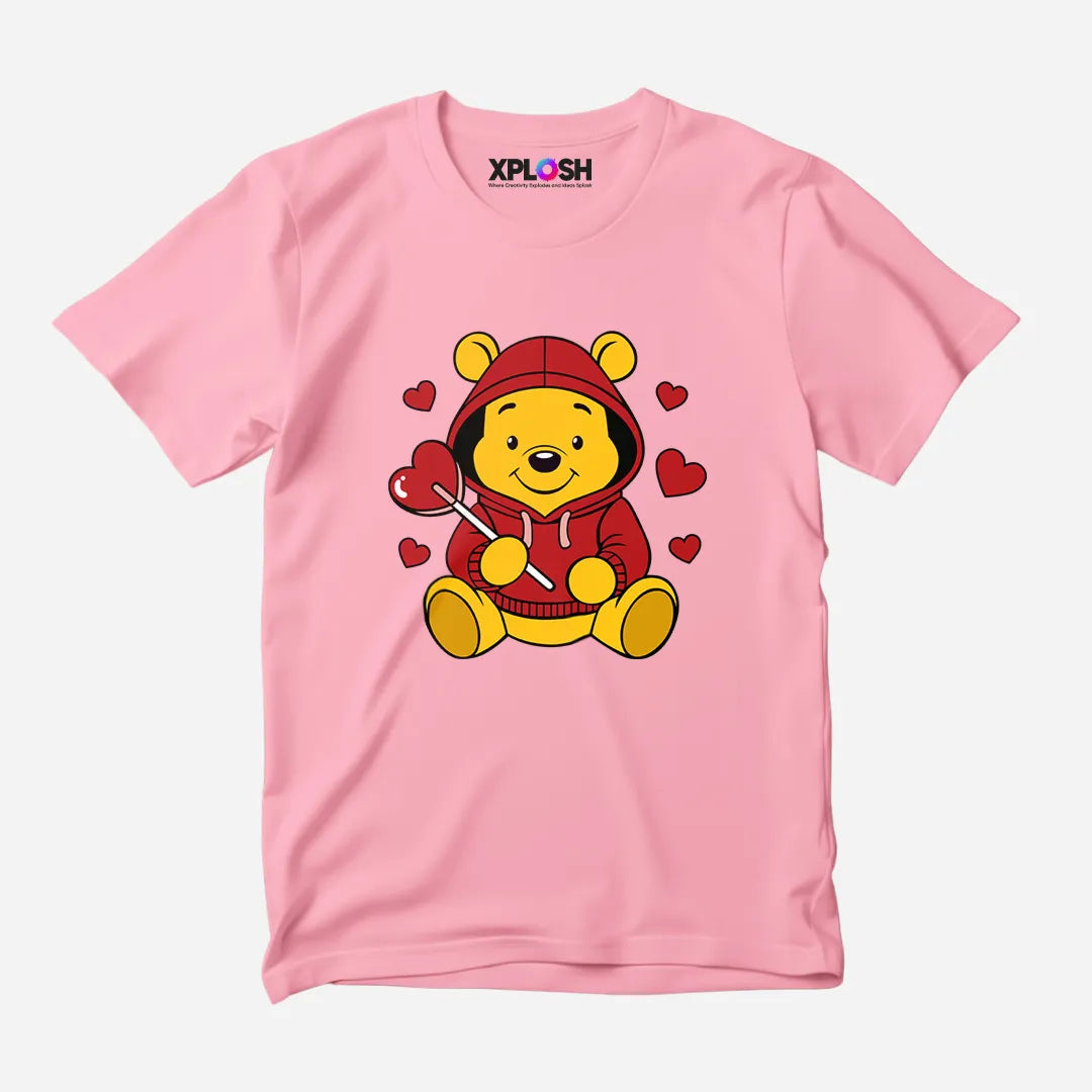 Love Pooh Half Sleeve T-Shirt