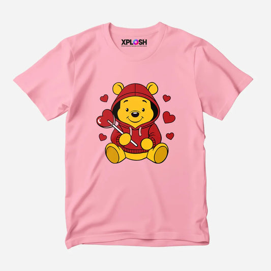 Love Pooh Half Sleeve T-Shirt