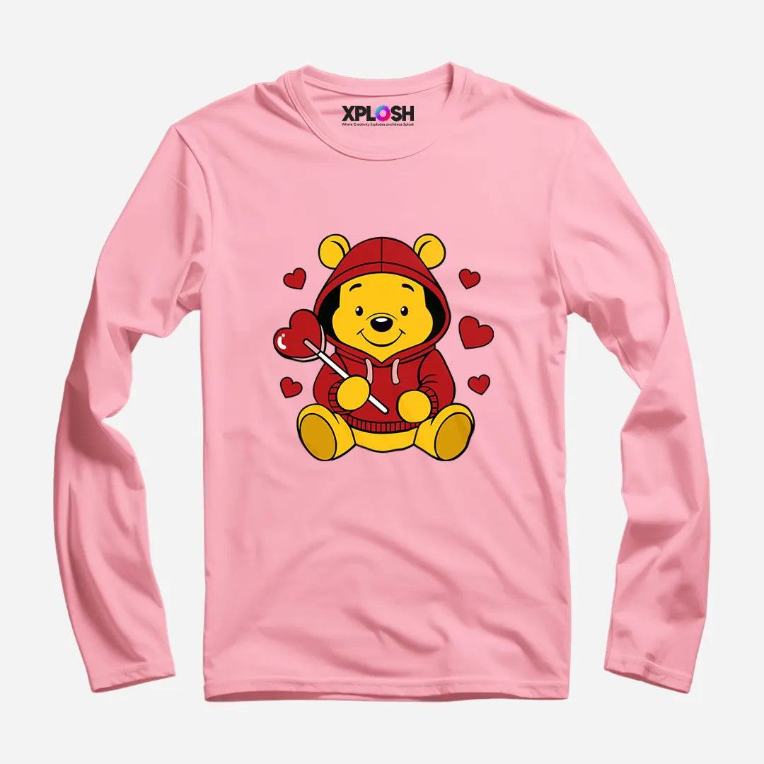 Love Pooh Full Sleeve T-Shirt