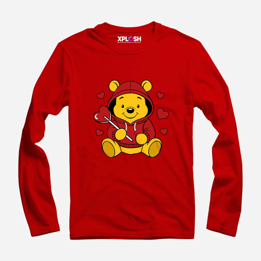 Love Pooh Full Sleeve T-Shirt