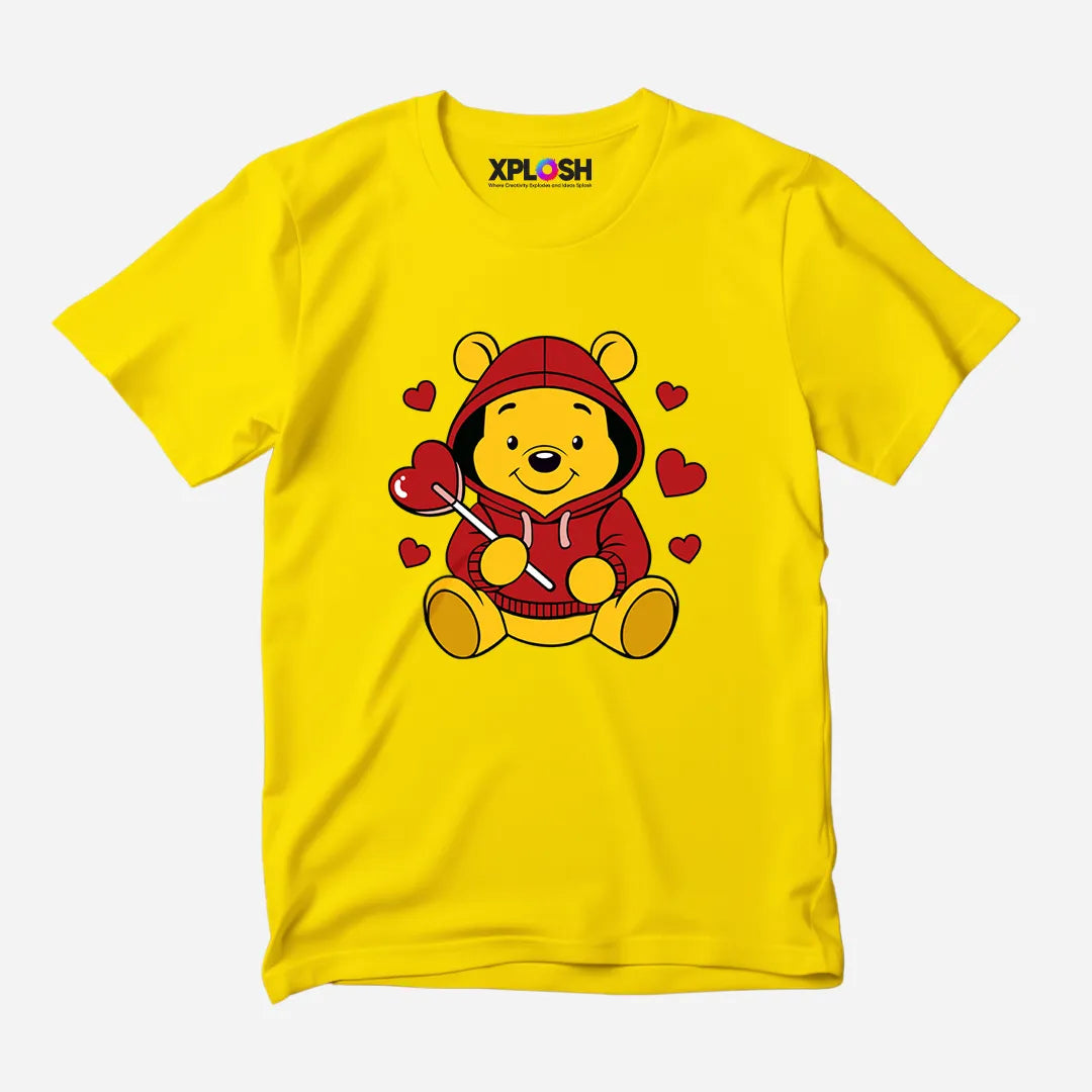 Love Pooh Half Sleeve T-Shirt